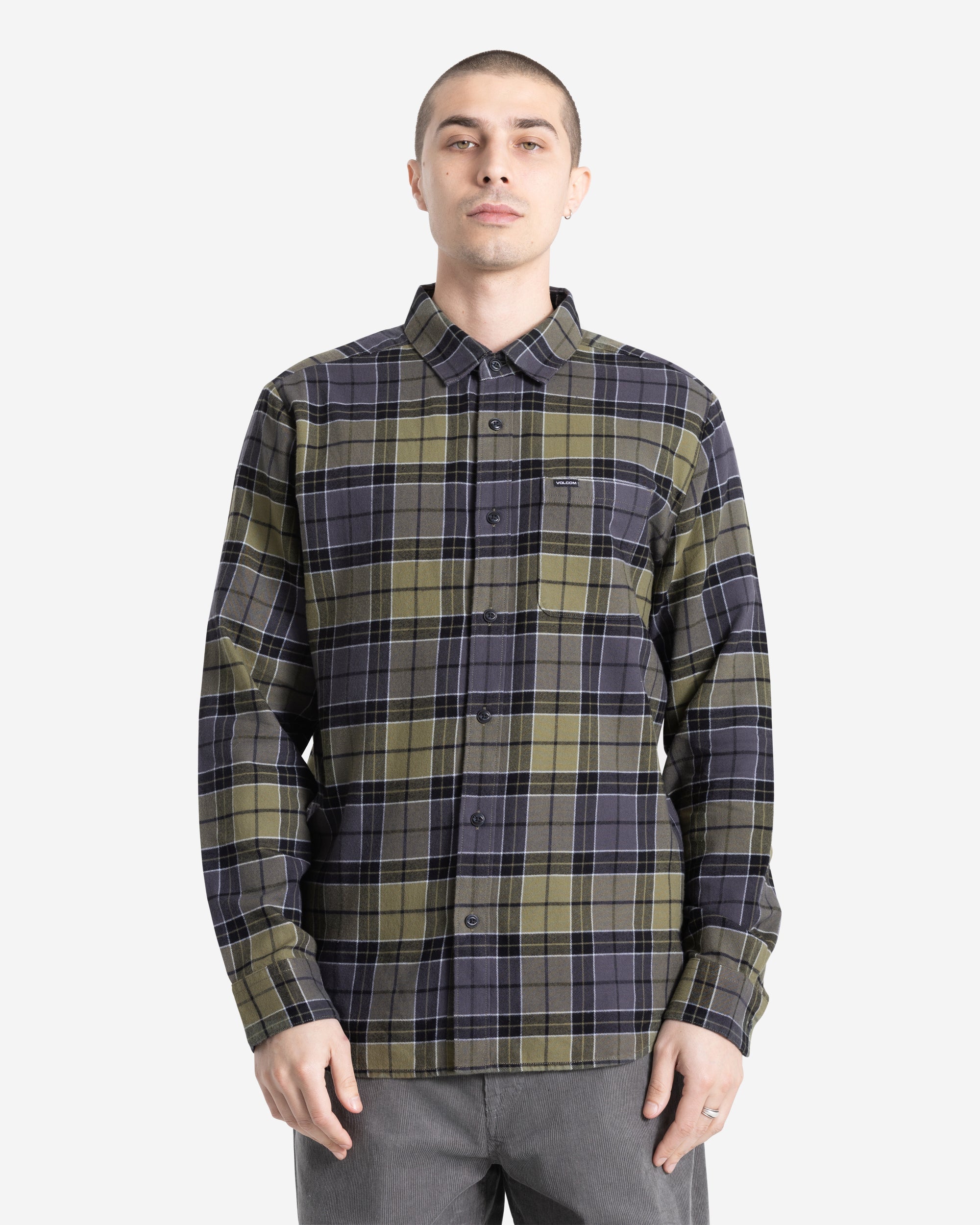 Men's Caden Plaid Long Sleeve Shirt - Image 2
