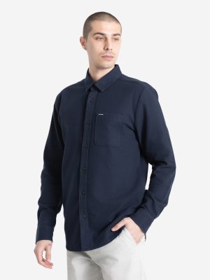 Men's Caden Solid Long Sleeve Shirt