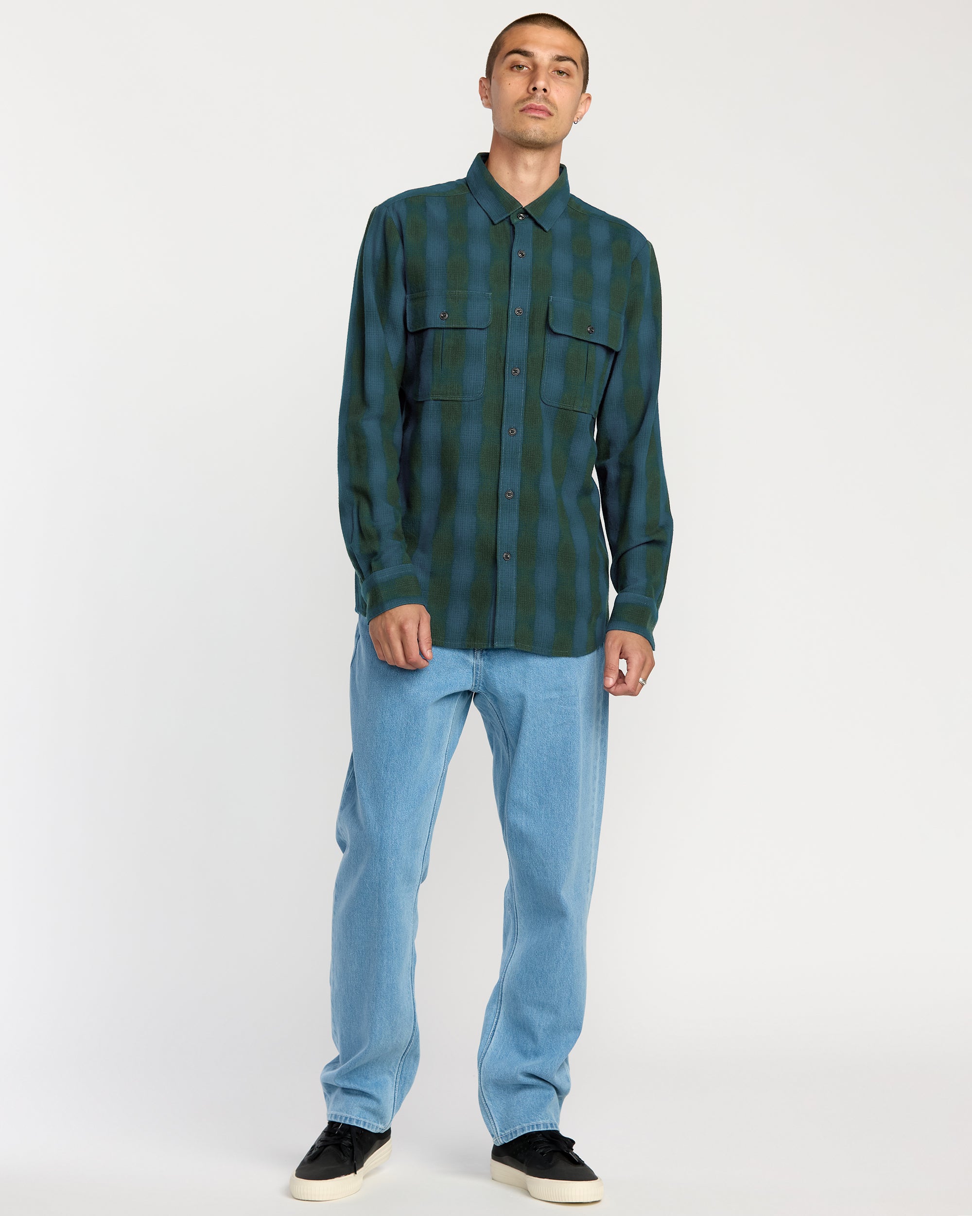 Men's Shadowstone Flannel Long Sleeve Shirt - Image 4
