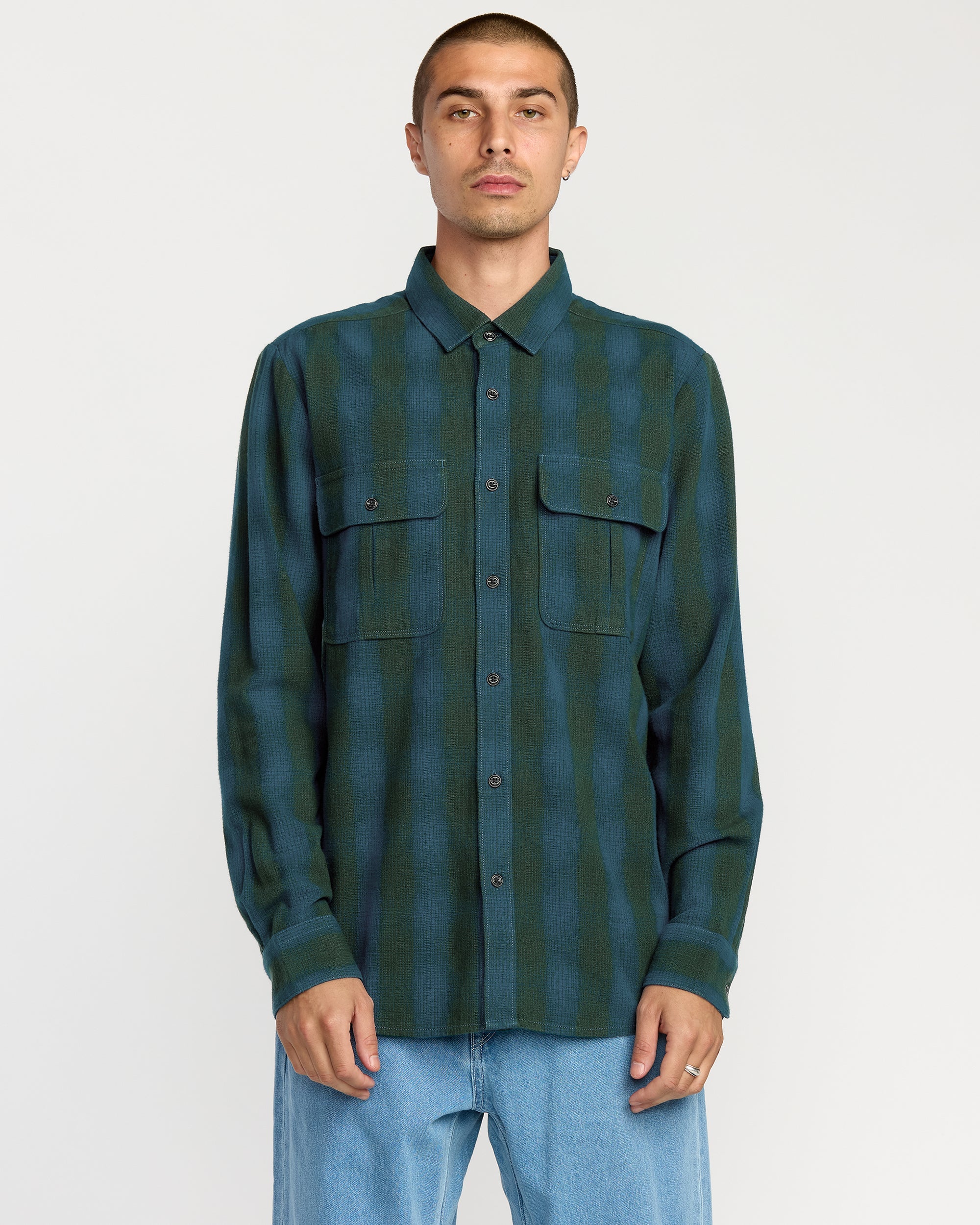 Men's Shadowstone Flannel Long Sleeve Shirt - Image 5