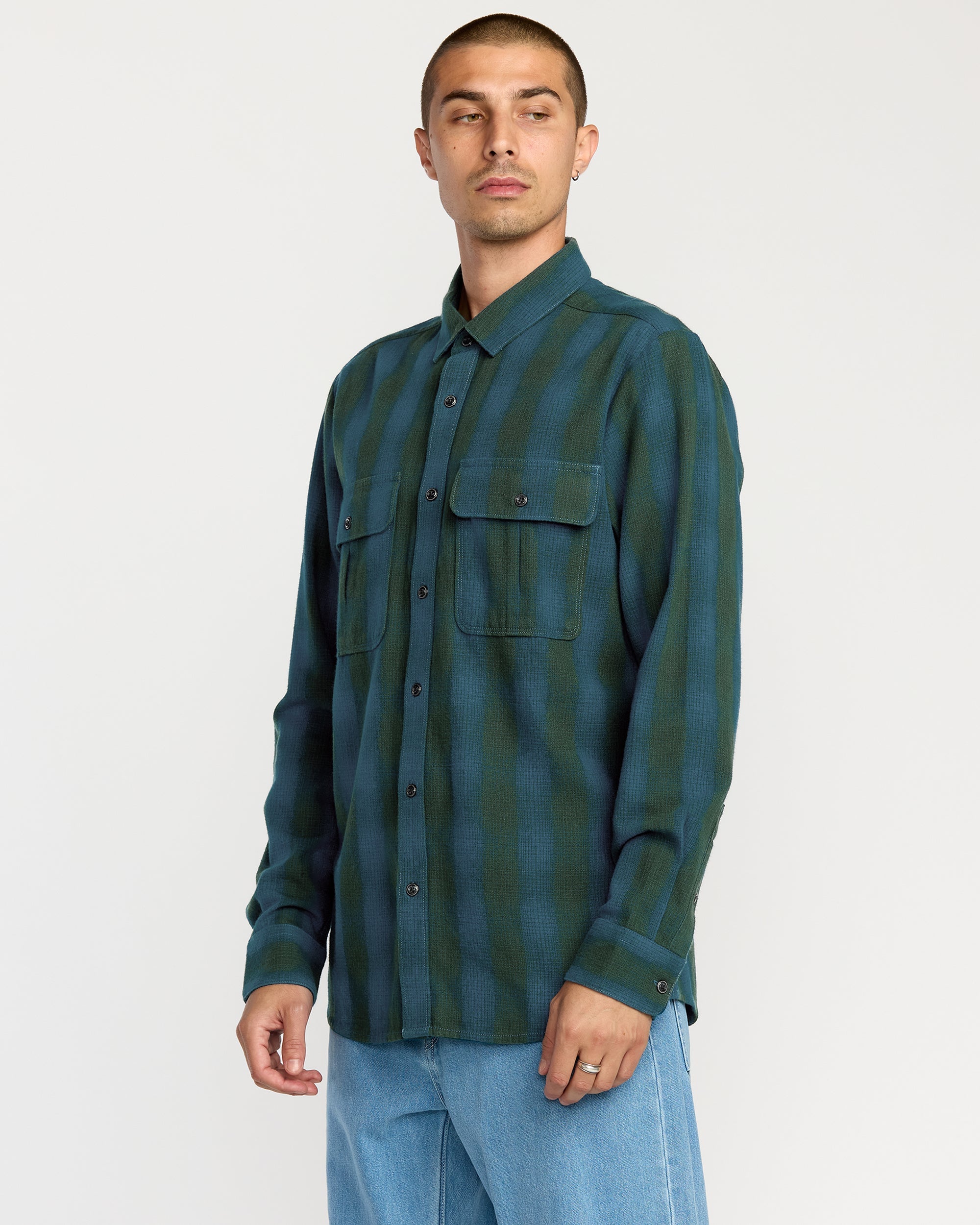 Men's Shadowstone Flannel Long Sleeve Shirt - Image 3