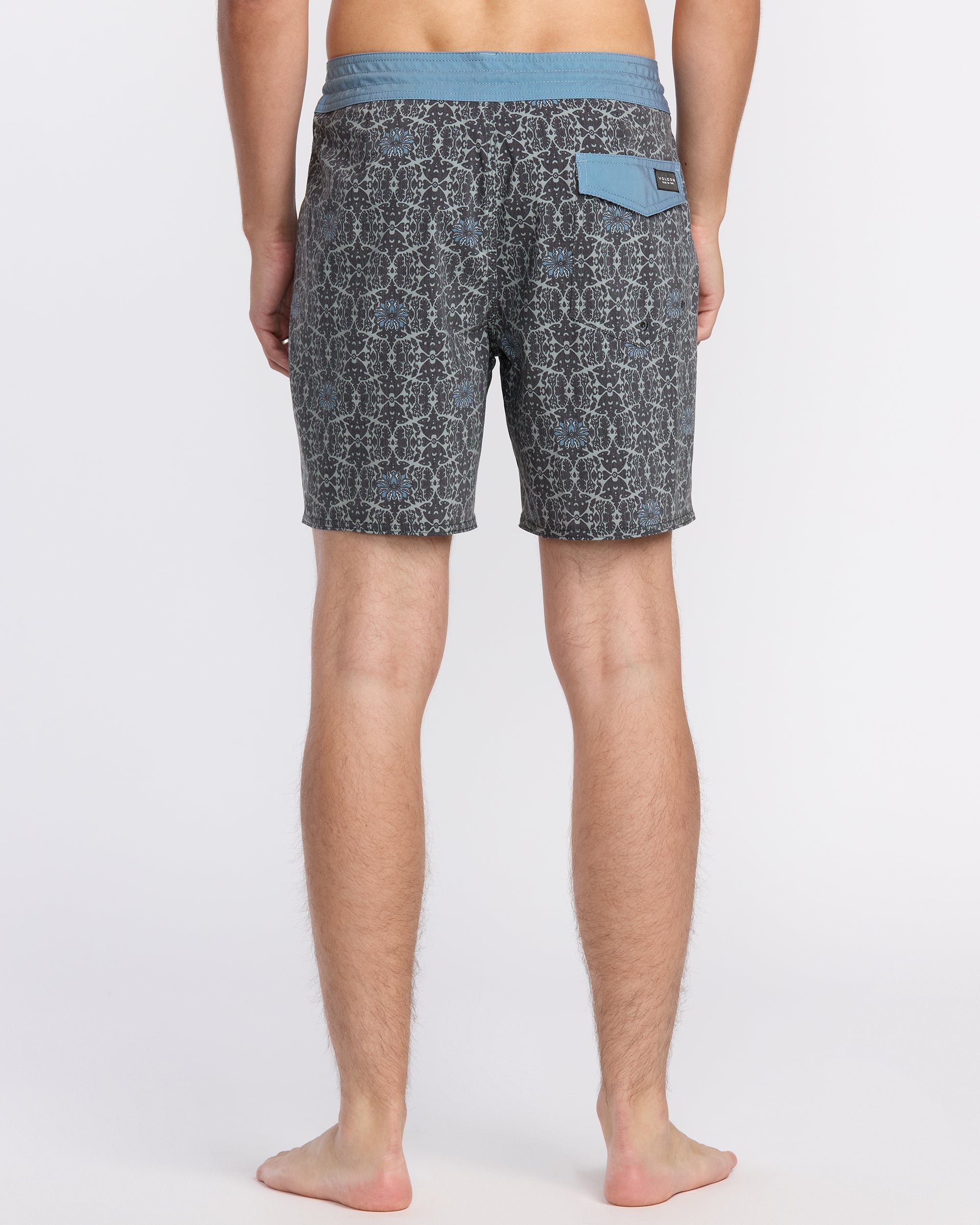 Men's Psych Cotton Stretch Stoney 17 Swim Trunks - Image 5
