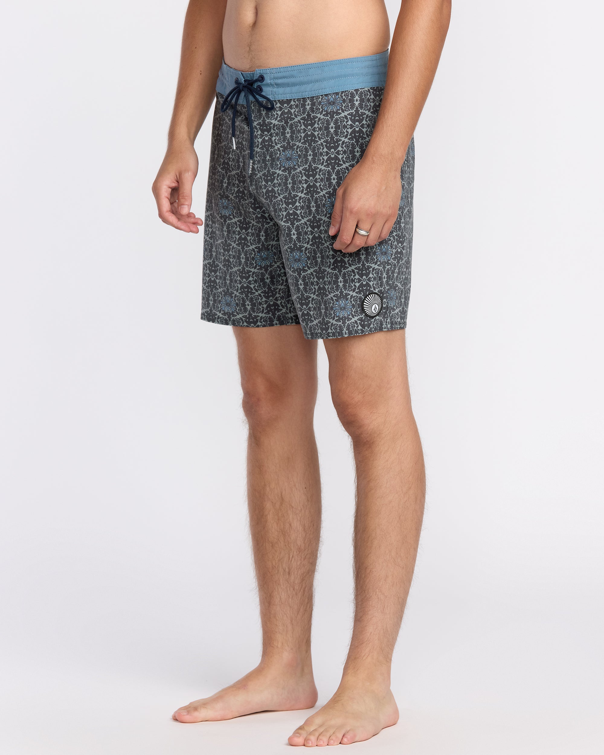 Men's Psych Cotton Stretch Stoney 17 Swim Trunks - Image 2