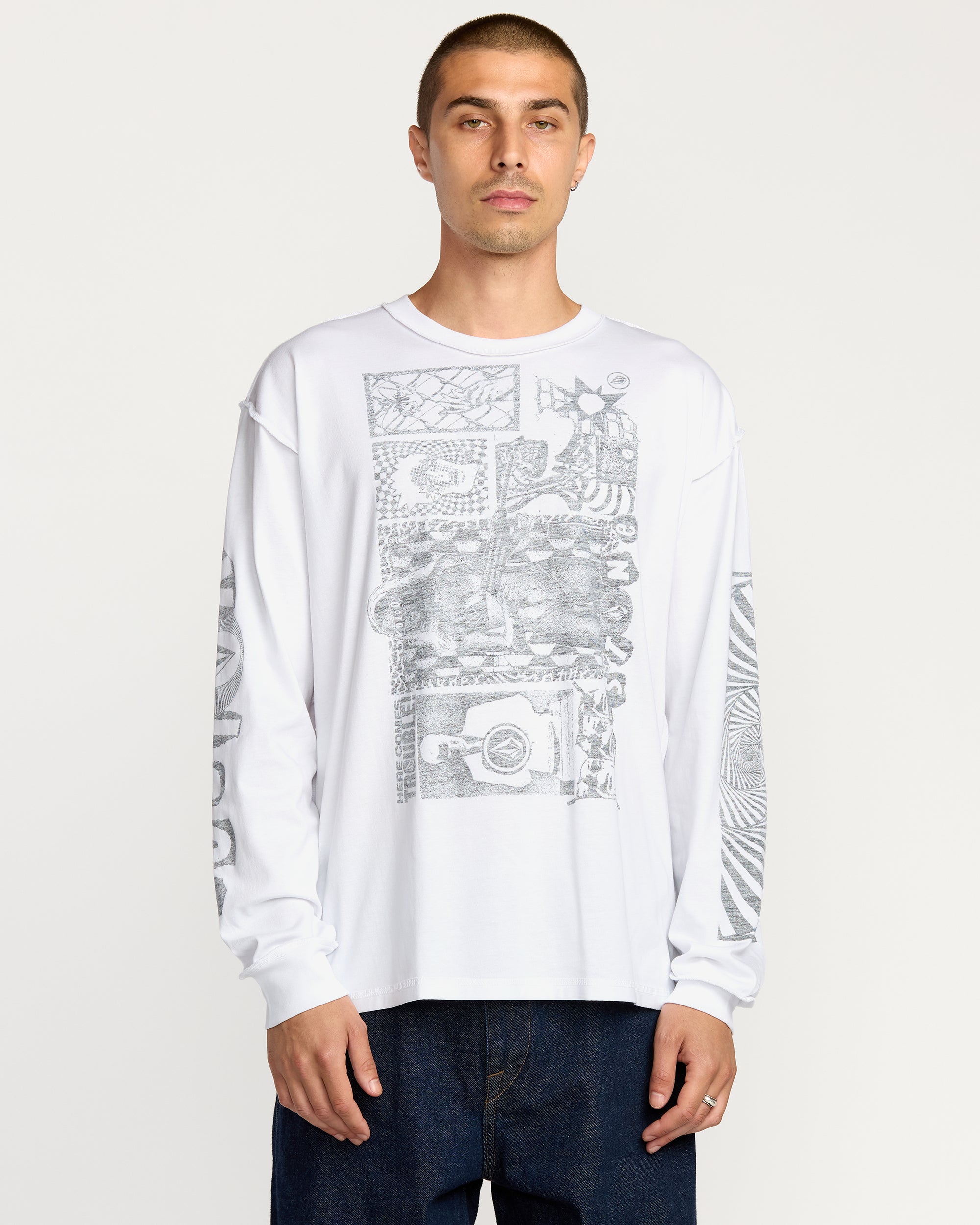 Men's Povj Long Sleeve Tee - Image 3