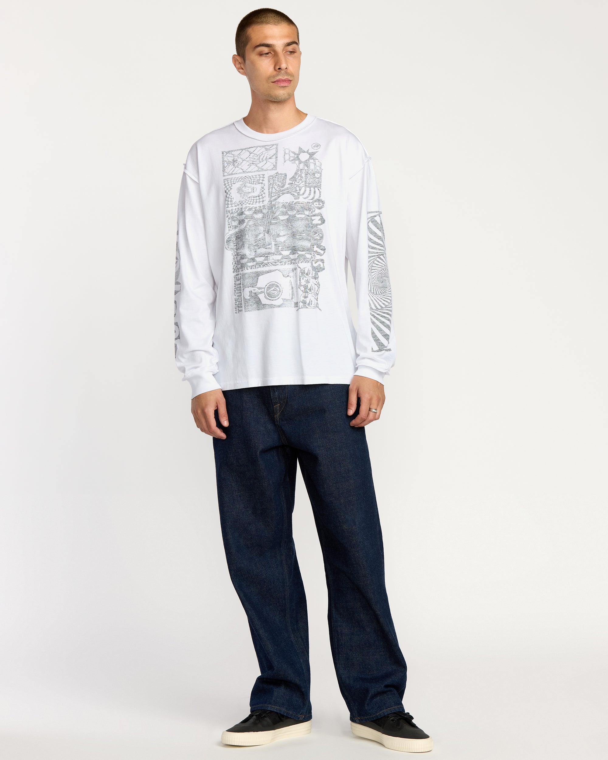 Men's Povj Long Sleeve Tee - Image 2