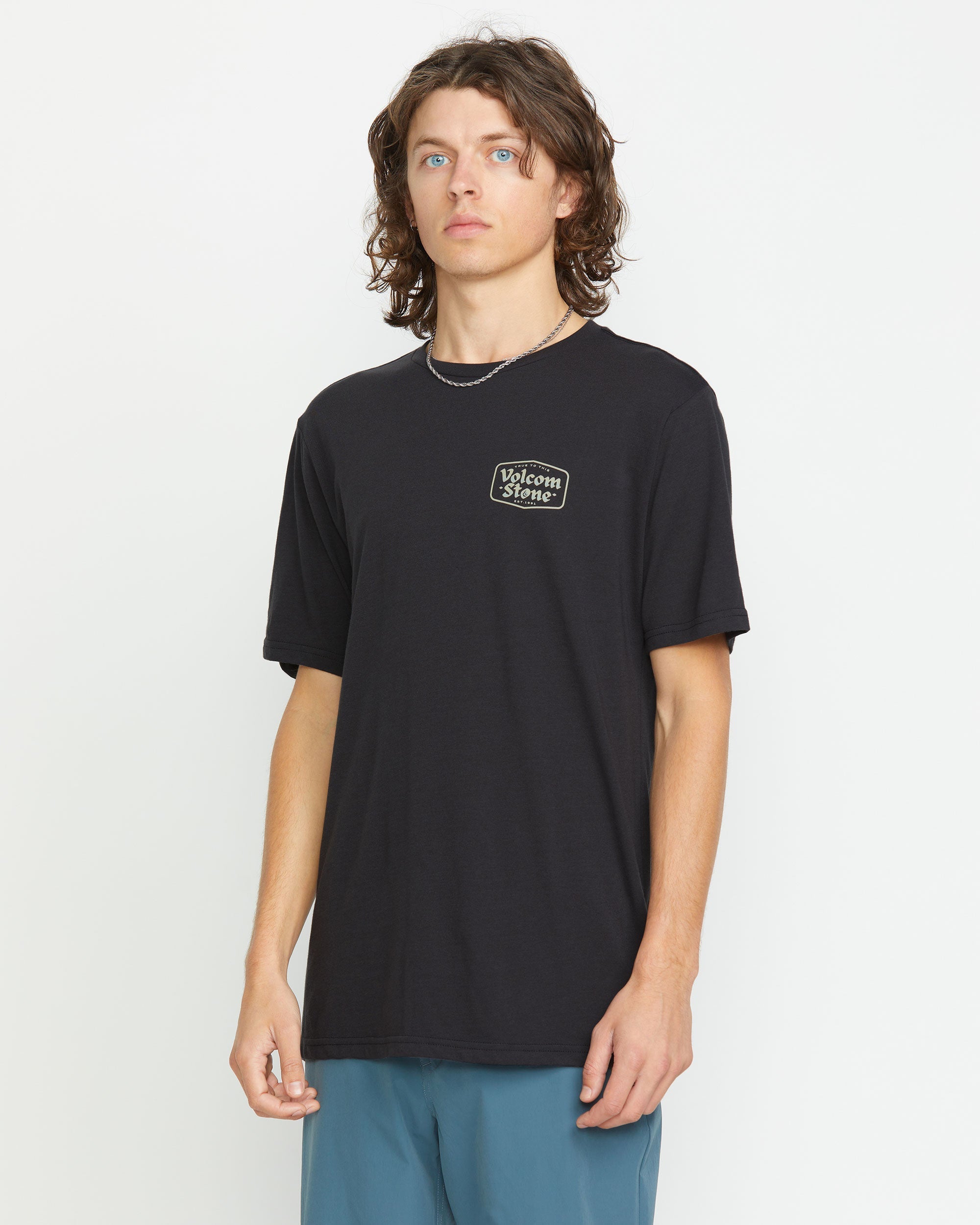 Men's Stone Buckle Short Sleeve Tee - Image 3