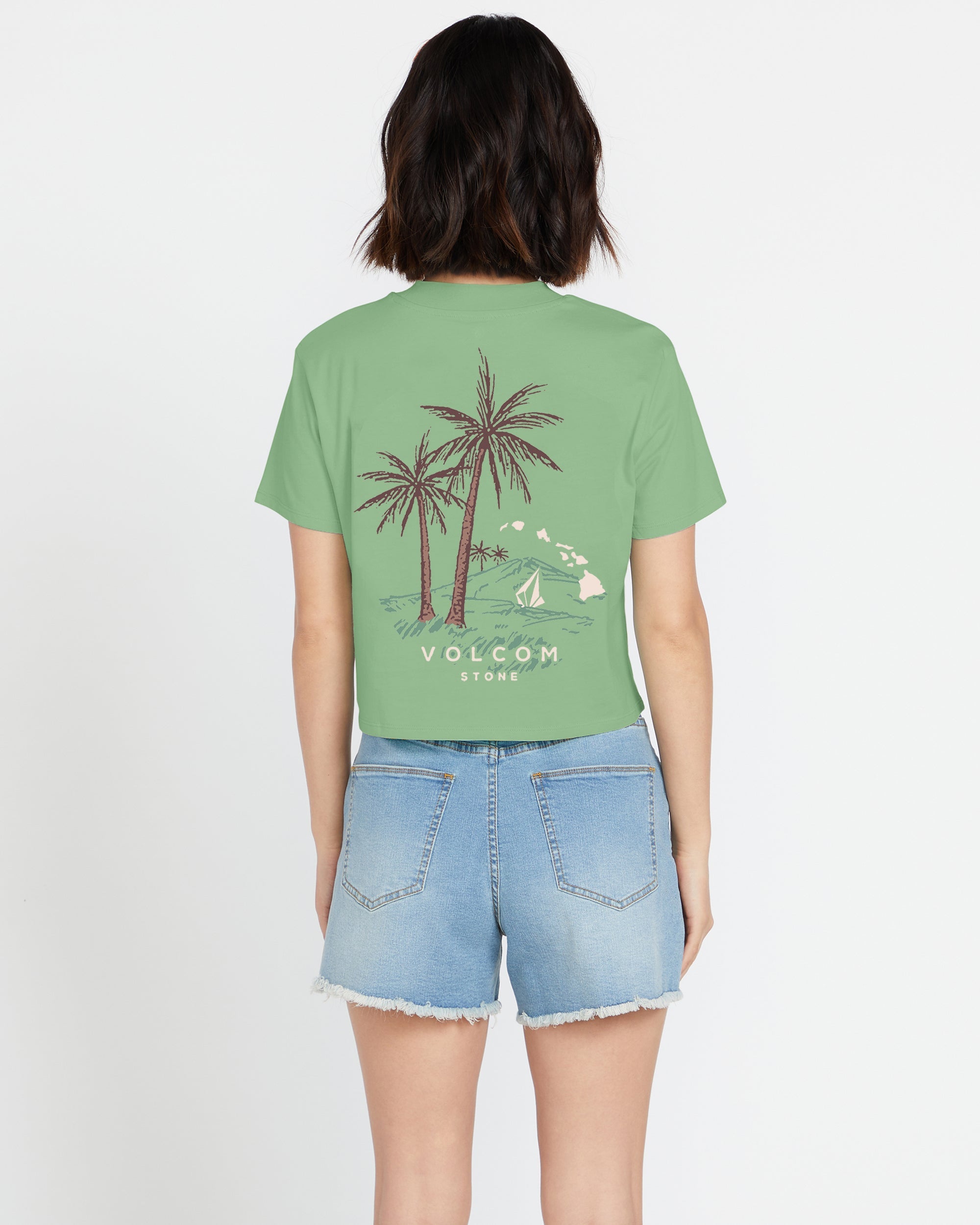 Women's Volcom Island Pocket Tee - Image 2