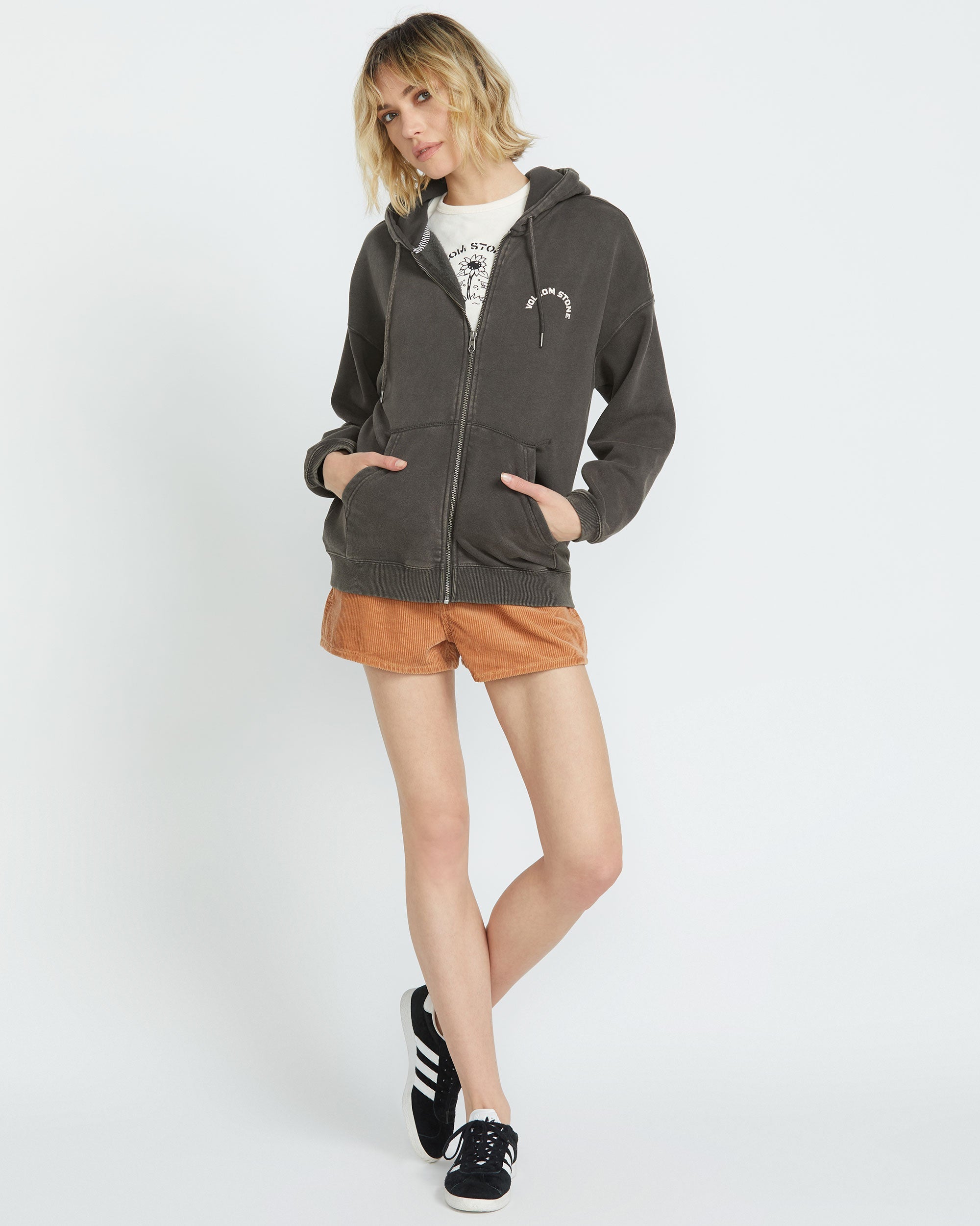 Women's Stone Art Up Zip - Image 5