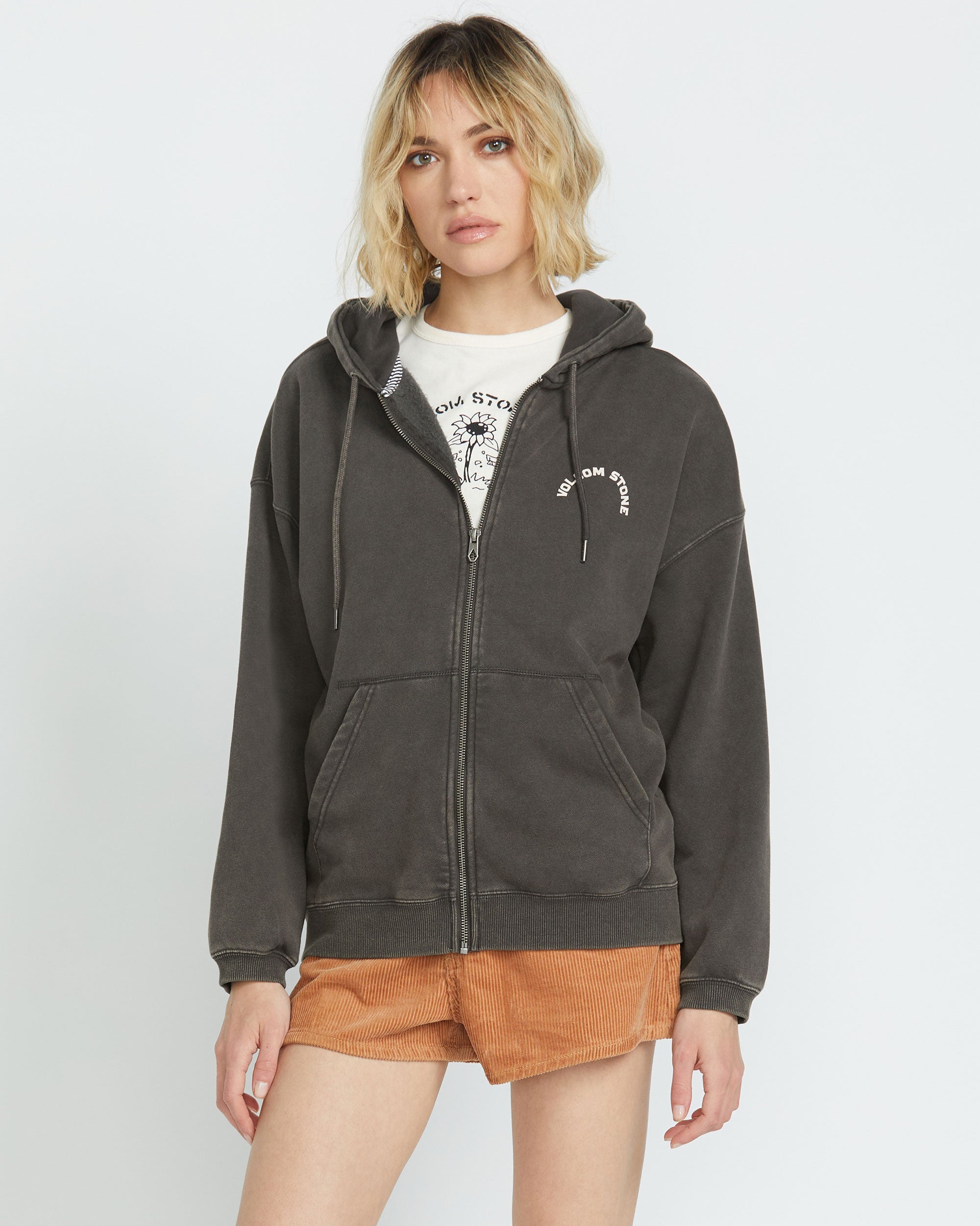 Women's Stone Art Up Zip - Image 9