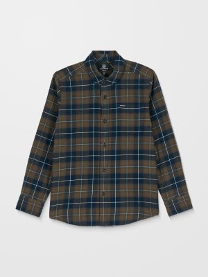 Kids' Caden Plaid Long Sleeve