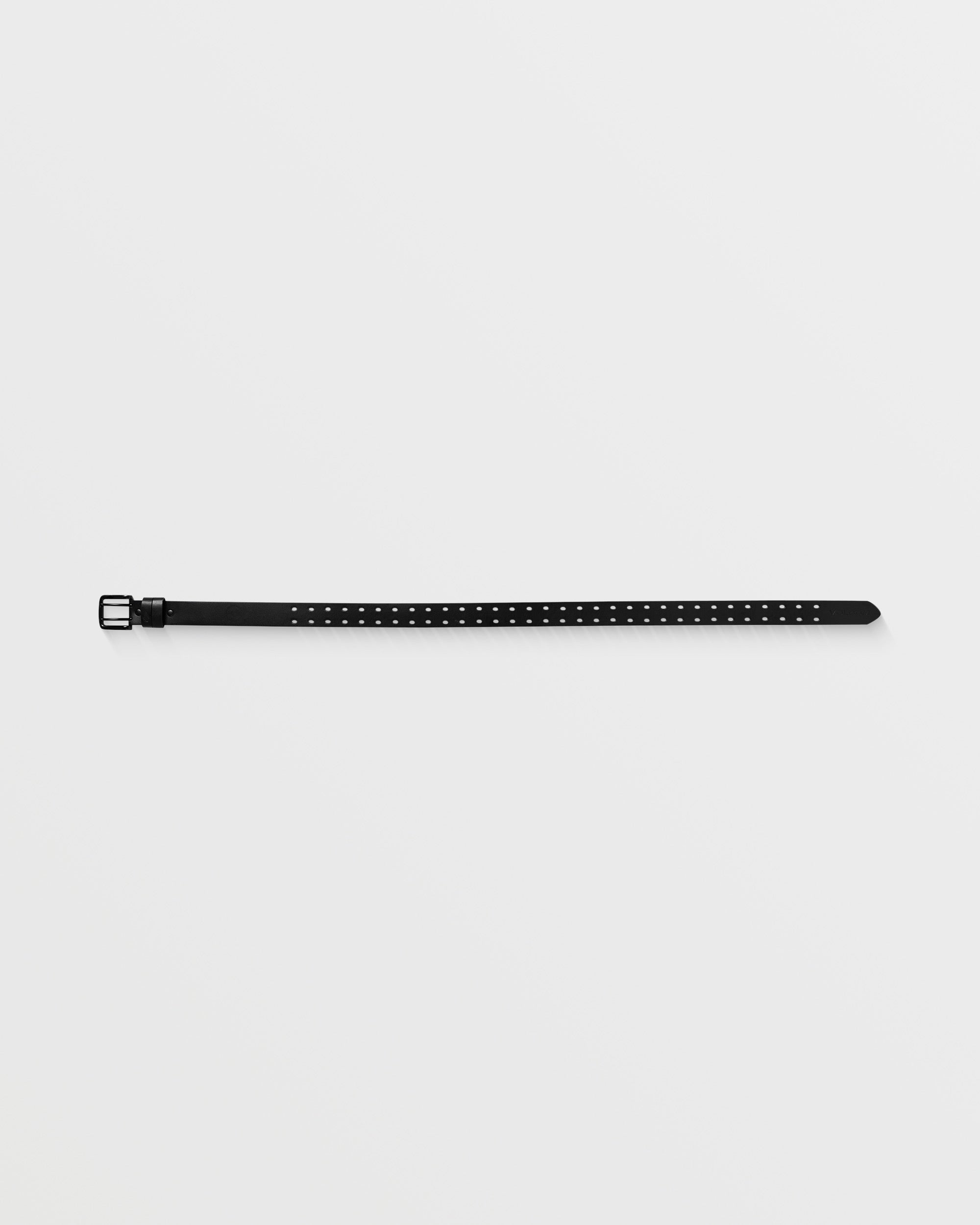 Men's Two Spike Leather Belt - Image 2