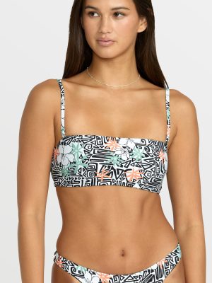 Women's Sol Rebel Tube Bandeau Bikini Top