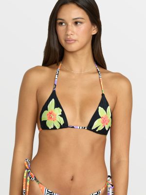 Women's Starlight Glow Halter Triangle Bikini Top